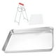 thumbnail image 2 of Juego de placa de acero inoxidable, bandeja Rectangular, bandeja para horno, bandeja para cocinar al vapor, 1 Juego, 2 of 7