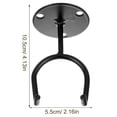 thumbnail image 2 of UPOUART Iron Baseball Stand Wall Mount Black 1Pack Simple Design, 2 of 7