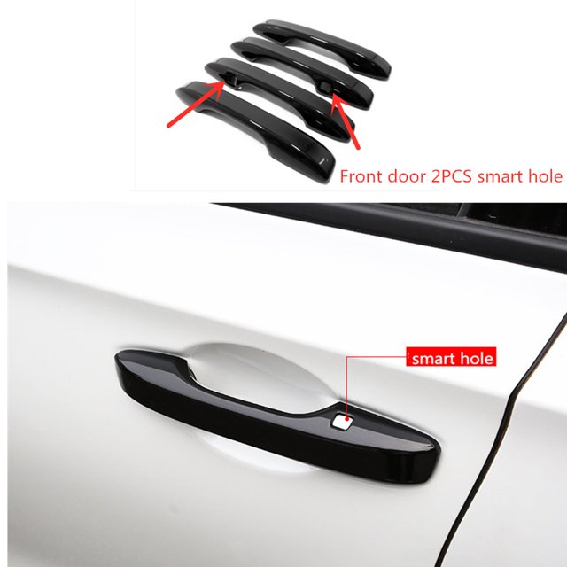 Glossy Black External Door Handles Cover Trim ABS 4P for Honda HR-V HRV 2023