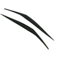 thumbnail image 1 of Headlight Eyelid Cover, 2Pcs Antiscratch Headlight Eyebrow Trim Sporty  For Car, 1 of 8