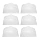 thumbnail image 1 of Bolsas de prenda transparente de 6 piezas bolsas de ropa colgantes de ropa de prenda de polvo cubiertas de ropa colgando bolsas de ropa, 1 of 6
