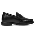 thumbnail image 5 of CMR CHAMARIPA Men's Height Increasing Loafers - Black Soft Leather Business Casual Shoes 7CM / 2.76 Inches, 5 of 10