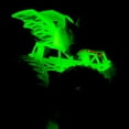 thumbnail image 6 of Hot Wheels Monster Trucks 1:64 Scale Diecast Glow in The Dark Battitude, 6 of 6