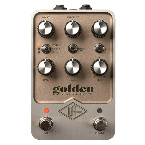 Universal Audio UAFX Golden Reverbarator Guitar Effect Pedal