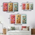 thumbnail image 4 of Designart "Irresistible Donut Delights in Color I" Food Donuts Framed Wall Art Set Of 3 - Pink Modern Frame Gallery Wall Set For Home Decor, 4 of 6