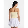 thumbnail image 3 of No Boundaries Ruched Tube Top, Women’s XXS-XXL, 3 of 5