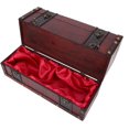 thumbnail image 1 of Peahefy Desktop Vintage Wooden Large Capacity Jewelry Storage Box Trinket Organizer Case, 1 of 8
