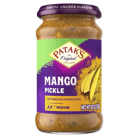 Patak's Mango Pickle Medium - 10 Oz (283 Gm)