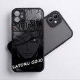 thumbnail image 5 of Jujutsu Kaisen funda translúcida de TPU esmerilada para teléfono, carcasa de Anime para Apple iPhone 15 14 13 12 mini 11 XS XR X 8 7 Pro Max Plus, 5 of 5