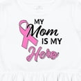 thumbnail image 4 of Inktastic My Mom is My Hero Breast Cancer Awareness Girls Toddler Dress, 4 of 5