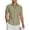 Army Green, variant on Men's Cuban Guayabera Linen Shirt - Short Sleeve Casual Beach Summer Button Down