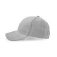 thumbnail image 3 of Suede Baseball Cap, Unisex Faux Suede Leather Classic Adjustable Plain Hat Baseball Cap Grey, 3 of 6