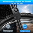thumbnail image 4 of Alarma de bicicleta WSDCAM, 2 unidades, mando a distancia impermeable de 113 dB, 4 of 7