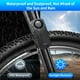 thumbnail image 4 of Alarma de bicicleta WSDCAM, 2 unidades, mando a distancia impermeable de 113 dB, 4 of 7