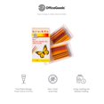 thumbnail image 4 of Recambios para bolígrafos de gel OfficeGoods, 24 colores individuales, se adapta a la mayoría de bolígrafos de gel, tinta de secado rápido, paquete de 2, amarillos, naranjas y rojos, 4 of 5