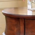thumbnail image 3 of Butler Specialty Plantation Cherry Round Wood Barrel End Table, 3 of 4