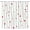 Blanc, variante sur Rideau de Douche de la Saint-Valentin Rouge Rose Cœur d'Amour Romantique Couple Doux Tissu Décoratif Rideaux de Salle de Bain avec Crochets, Blanc Rose Rouge