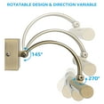 thumbnail image 3 of LEONLITE 3CCT LED Picture Light, Dimmable Artwork Lamps, 2700K/3000K/4000K Selectable, Plug-n-Play & Hardwire, 3 of 7