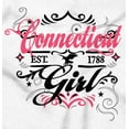 thumbnail image 2 of Connecticut Fancy Feminine Filagree Women's Graphic T Shirt Tees Brisco Brands S, 2 of 5