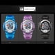 thumbnail image 4 of 1450 Reloj digital multifunción Mujeres Reloj automático casual de 50 M Reloj deportivo imperme SKMEI De pulsera, 4 of 7