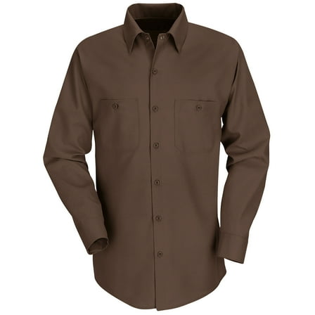 Red KapÂ® Men's Long Sleeve Industrial Work Shirt