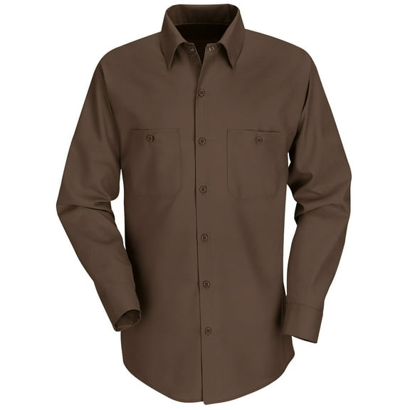 Red Kap® Men's Long Sleeve Industrial Work Shirt