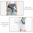 thumbnail image 2 of Seagull Elegant Chiffon Beach Dress with Polyester Straps - for Your Sunny Day at the Beach, 2 of 6