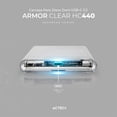 thumbnail image 2 of Case Enclosure ACTECK ARMOR CLEAR HC440 5 Gbps SATA 2.5 USB-C Blanco AC-934695 Acteck AC-934695, 2 of 6