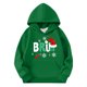 thumbnail image 3 of Sudadera con capucha para niñas y niños, sudadera de manga larga con cuello redondo y estampado de moda, jersey con bolsillo, sudadera de poliéster para niñas, 3 of 8