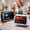Black, variant on Smart Alarm Clock Speaker with Dynamic RGB Lights, HD Display Hi-Fi Stereo Sound, Voice Assistant & Call Function, Period Tracker Portable Bedside Digital Speaker Clock