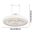 thumbnail image 6 of Multifunctional Camping Fan with LED Light, USB Rechargeable Ceiling Tent Fan, Super Quiet Energy-Saving, Strong Airflow & Long Endurance, Portable Hanging Fan for Home Outdoor Emergency Use, 6 of 6