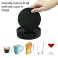 thumbnail image 2 of 6Pcs Double-Sided Faux Leather Coasters Set Round Drink Coaster for Table Protection Heat Insulation Waterproof Cup Mat for Home And Office, 2 of 7