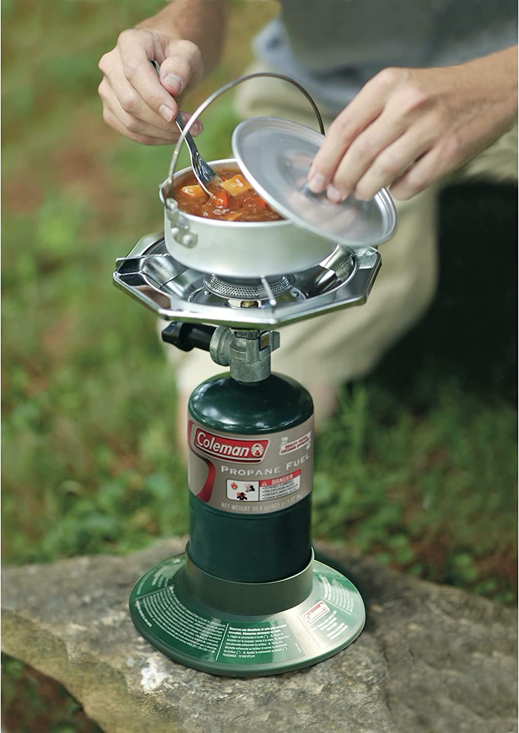 Coleman Compact Single Burner Propane Camping Stove for Coleman Compact Single Burner Propane Camping Stove for