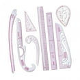 thumbnail image 4 of Metric Rulers Set Clothing Pattern Making Ruler for Designers Pattern Makers 8 Pieces, 4 of 8