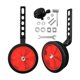 thumbnail image 2 of Ruedines de entrenamiento para bicicletas infantiles, repuesto ligero para bicicletas rojo, 2 of 8