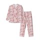 thumbnail image 1 of Fotbe Orchids Flowers Pijama de Hombre con Estampado de Manga Larga, Conjunto de 2 Piezas, Ropa de Dormir Suave y Cómoda con Bolsillos-Medium, 1 of 7