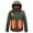 Army Green#Soft Shell Heated Jacket for Women, variant on DDAPJ pyju Heated Hooded Jacket for Men Women,USB Charging Electric Body Warmer Heated Hoodie Coat 4 Heating Zones Washable Outdoor Waterproof Windproof Heating Jackets