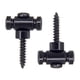 thumbnail image 5 of 2x Retenedores de Cuerdas para Guitarra Eléctrica Accesorios de Guitarra Guías de Cuerdas con Tornillos Negro, 5 of 9