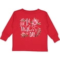 thumbnail image 3 of Inktastic Our First Mother's Day- pink flowers Boys or Girls Long Sleeve Toddler T-Shirt, 3 of 5