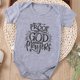 thumbnail image 1 of Cute "I'm Proof That God Answers Players" Print Romper For Summer, Funny Pregnancy Gift, Baby Boys And Girls Kids Clothes, 1 of 5