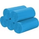 thumbnail image 1 of 5 volúmenes de pequeñas bolsas de basura 200 duraderos 4 galones bolsas de basura pequeñas Oficina Familiar Cocina Baño dormitorio Bolsillo de basura interior (azul), 1 of 5