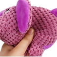 thumbnail image 7 of Pet Cotton Rope Bite Chew Plush Flamingo Toys for Small Medium Dogs Soft Fleece Funny Interactive Cats Puppy Dog Toy (2,as picture size), 7 of 7