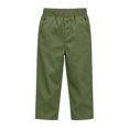 thumbnail image 4 of LEKWK Boys Uniform Pants Chino Pants Pull-On Elastic Waist Straight Leg Trousers with Pockets Kids Twill Pants 5-15Y Back to School Clothes, 4 of 9