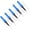 Blue, variant on Industrial Test Probe Piercing Needle 0.7mm with Protective Sheath for Multimeters & Wire Testing Automotive Accessories 5-Pack (Yellow, 0.7mm / 0.027 inches)