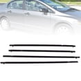 thumbnail image 2 of SEBLAFF 4pcs Weatherstrip Window Moulding Trim Seal Belt Fit for 2006-2011 Honda Civic, 2 of 5