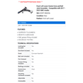 thumbnail image 2 of Front Left Lower Control Arm and Ball Joint Assembly - Compatible with 2017 - 2023 GMC Acadia 2018 2019 2020 2021 2022, 2 of 2