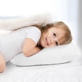 thumbnail image 7 of Clara Clark Bed Pillow, Pillows for Bed, Tottler Size Pillows 13" x 18", 2 Pack, 7 of 7