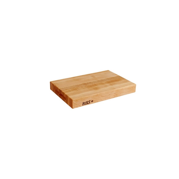 John Boos & Co. Edge-Grain Reversible Cutting Board, Maple - 18" x 12" - 2.25" Thick