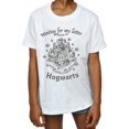 thumbnail image 1 of Harry Potter Girls Waiting For My Letter Hogwarts Crest Cotton T-Shirt, 1 of 7