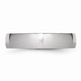 thumbnail image 4 of Bague en Satin Demi-Rond Gravable Chrome 5mm Taille 10 Bijoux Cadeaux pour Femmes, 4 of 4